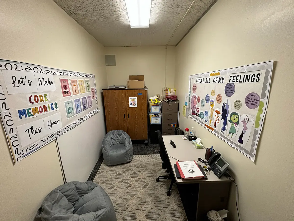 Mica’s new counseling office